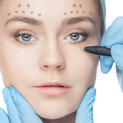 Procedimientos quirúrgicos: Levantamiento de cejas